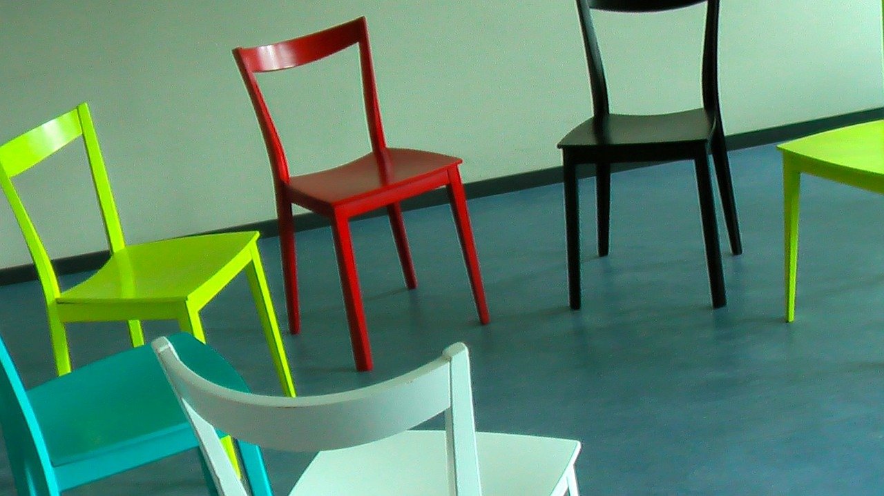 Improv Class - Image of chairs in circle